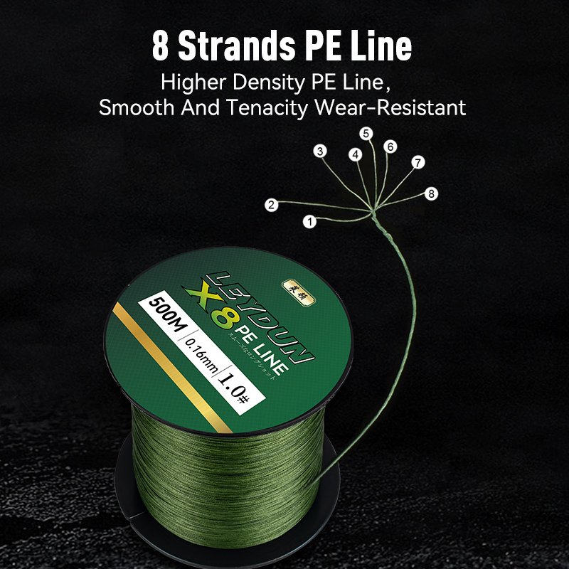 LEYDUN 500m Micro New Fishing  - Ice Fishing Line ulasan dan harga