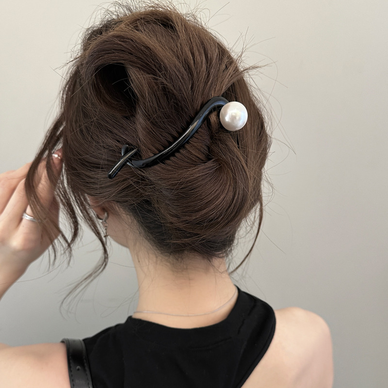 1pc Simple coffee colored pear - Tippet Line ulasan dan harga