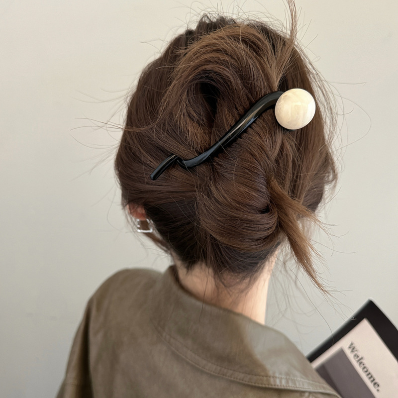 1pc Simple coffee colored pear - Tippet Line ulasan dan harga