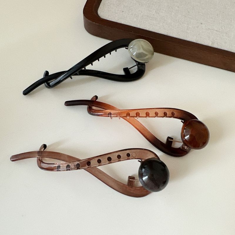 1pc Simple coffee colored pear - Tippet Line ulasan dan harga