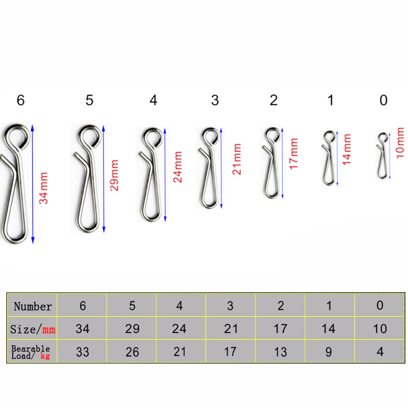 50pcs/box Bearing Lock Rolling - Monofilament Line ulasan dan harga