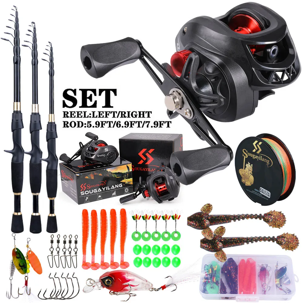 Sougayilang Fishing Rod and Re - Freshwater Line ulasan dan harga