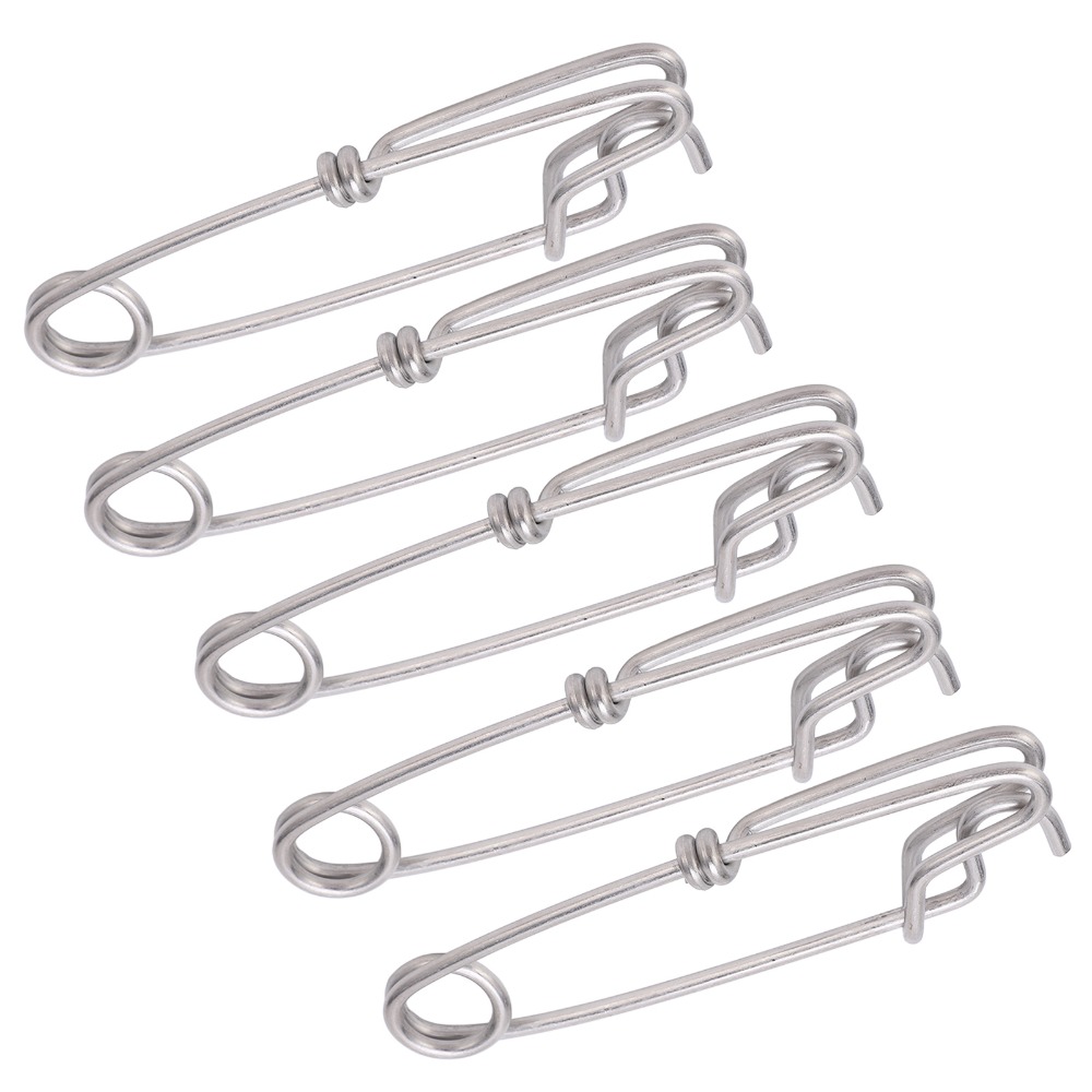 5PCS Durable Stainless Steel L - Freshwater Line ulasan dan harga