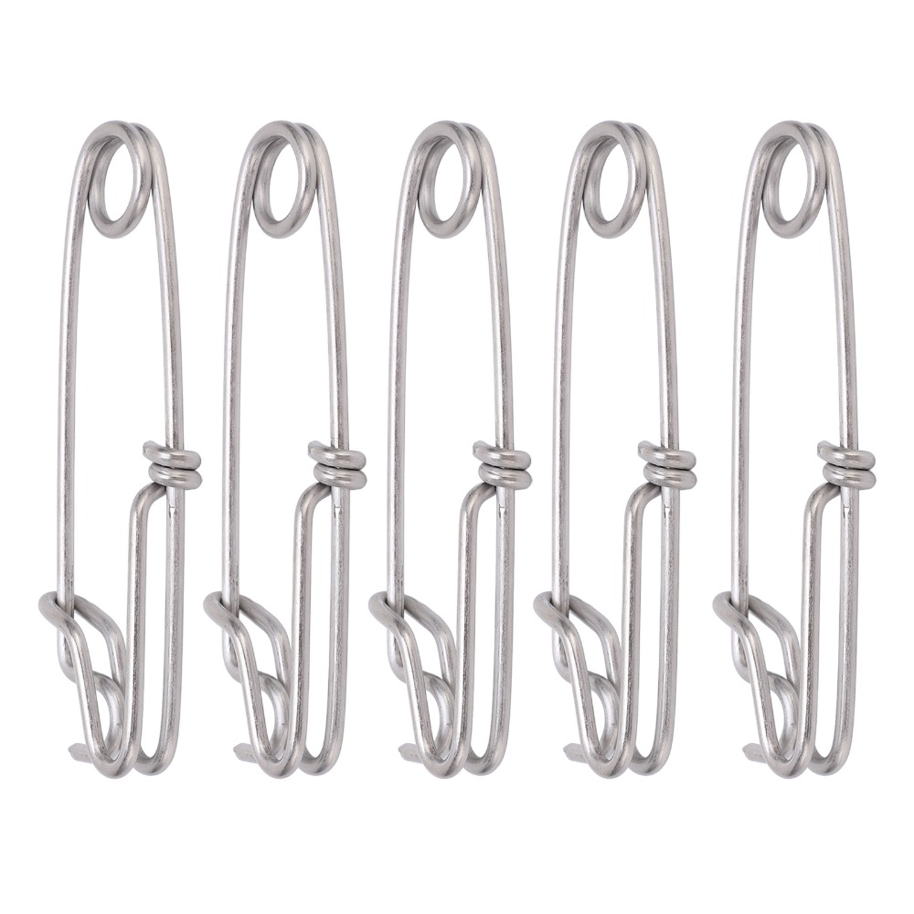 5PCS Durable Stainless Steel L - Freshwater Line ulasan dan harga