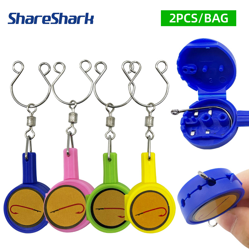 ShareShark 2pcs/bag Fast Knot  - Monofilament Line ulasan dan harga