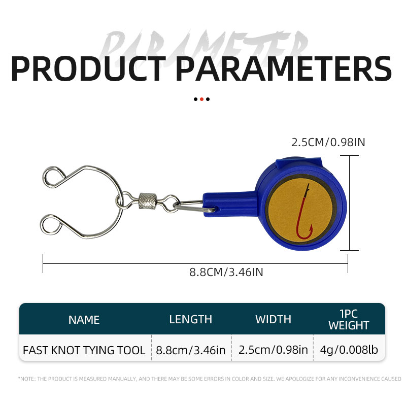 ShareShark 2pcs/bag Fast Knot  - Monofilament Line ulasan dan harga