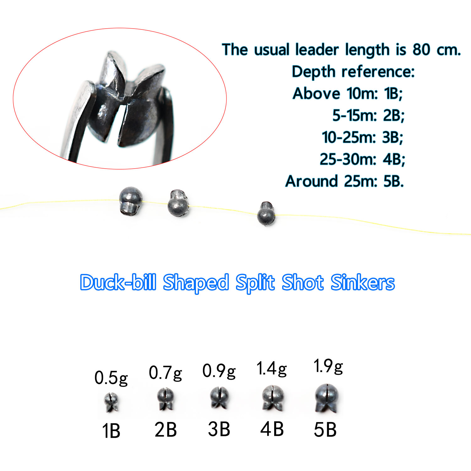 Multi Size Taper Metal Sinkers - Freshwater Line ulasan dan harga
